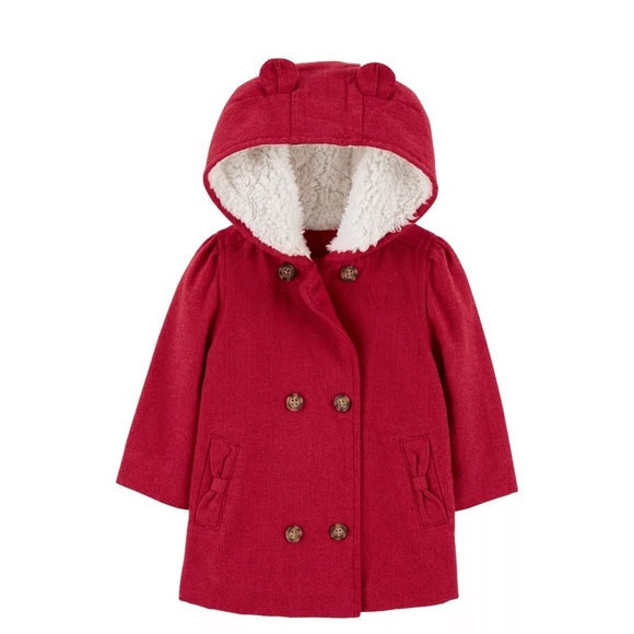 Carter's Other - Carter’s Baby Girls Carter's Hooded Coat